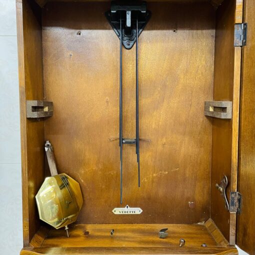 Đồng hồ cổ Vedette 8/8 số nổi vàng chuông hay - Ảnh 12