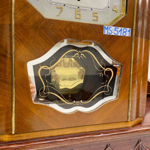 Đồng hồ cổ Vedette 8/8 số nổi vàng chuông hay - Ảnh 4