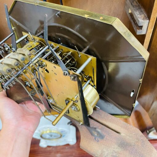 Đồng hồ cổ Vedette 8/8 số nổi vàng chuông hay - Ảnh 11