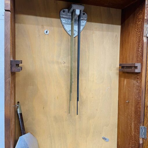 Đồng hồ tủ cây Jura 8/8 thùng sồi đào - Ảnh 13