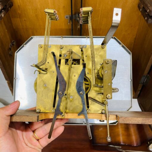 Đồng hồ cổ FFR 10/10 thùng nu đào chơi chuông 4 bản nhạc - Ảnh 8