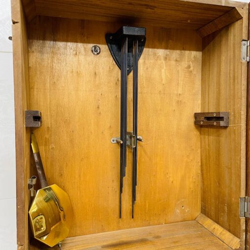 Đồng hồ cổ FFR 10/10 thùng nu đào chơi chuông 4 bản nhạc - Ảnh 12