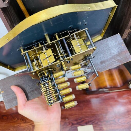 Đồng hồ cổ Odo 62/10 Sonodo mặt số nổi quay chảo - Ảnh 11