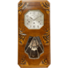 Đồng hồ cổ Kienzle 8/8 số Crom thùng nu kính rào