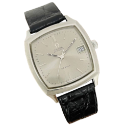 Đồng hồ đeo tay Omega Deville Tank Dial Xám Khói