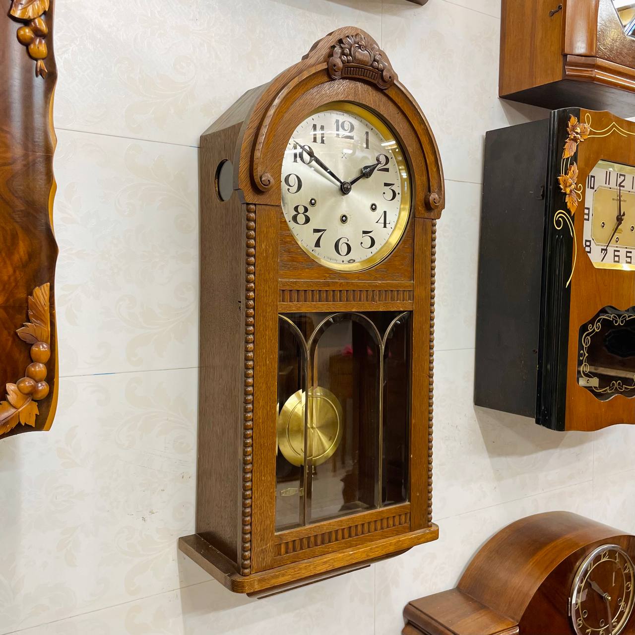 Đồng hồ Junghans 2 mũi tên mặt tròn độc đáo hiếm gặp - Ảnh 3
