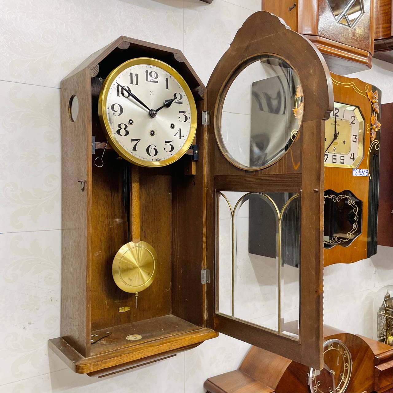 Đồng hồ Junghans 2 mũi tên mặt tròn độc đáo hiếm gặp - Ảnh 6