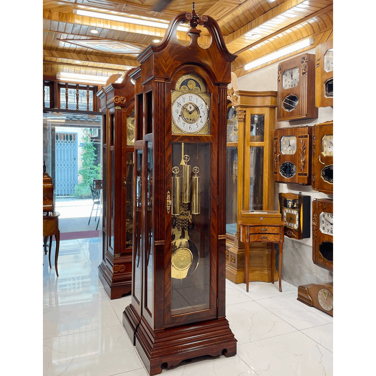 Tủ cây Ridgeway 12/12 mái sừng Tắt đêm tự động - Ảnh 2